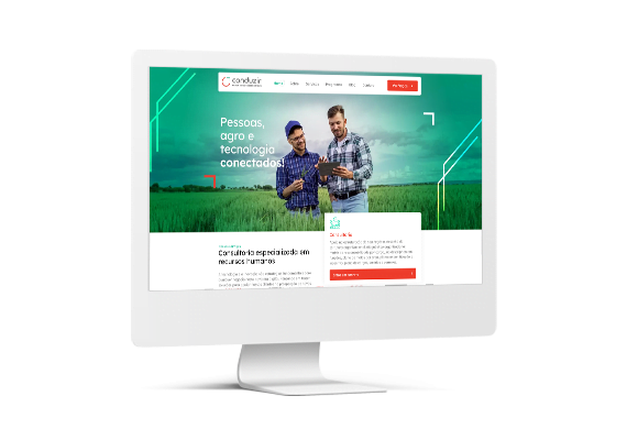Site Conduzir Pessoas - Agência MPrado