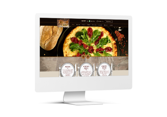 Site Fabbrica di Pizza - Agência MPrado