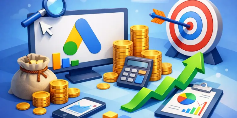 Orçamento Google Ads: quanto investir certo