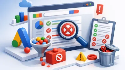 Palavras-chave negativas Google Ads na prática