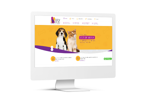 Site Catus - Agência MPrado