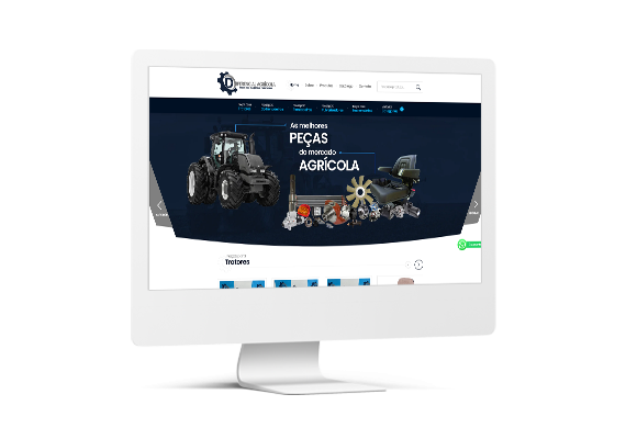 Site Diferencial Agrícola - Agência MPrado