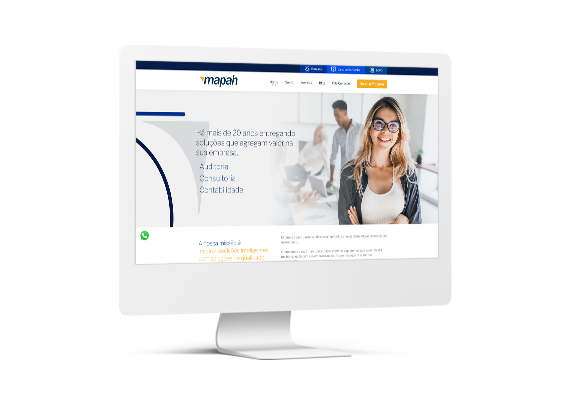 Site Mapah - Agência MPrado