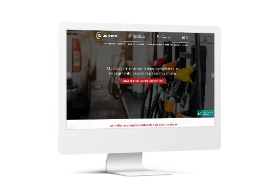 Site Grupo Meta Contabilidade - Agência MPrado