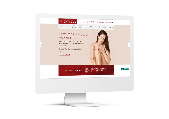 Site Instituto Raja Venkata - Agência MPrado