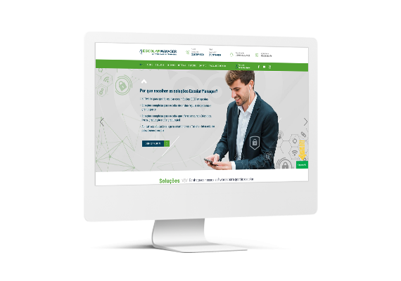 Site Escolar Manager - Agência MPrado