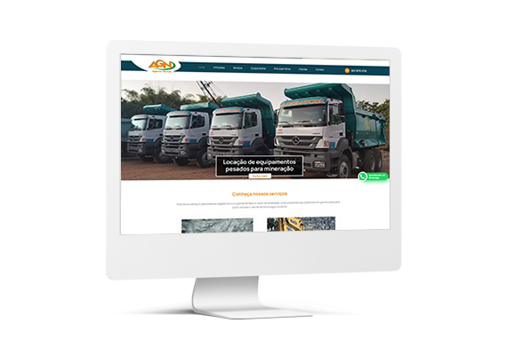 Site Agenor Nunes - Agência MPrado