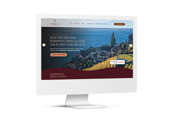 Site Duruz Travels - Agência MPrado