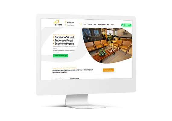 Site Prime Business Centers - Agência MPrado