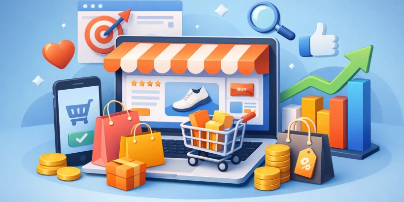 Loja virtual com foco em conversão vende mais