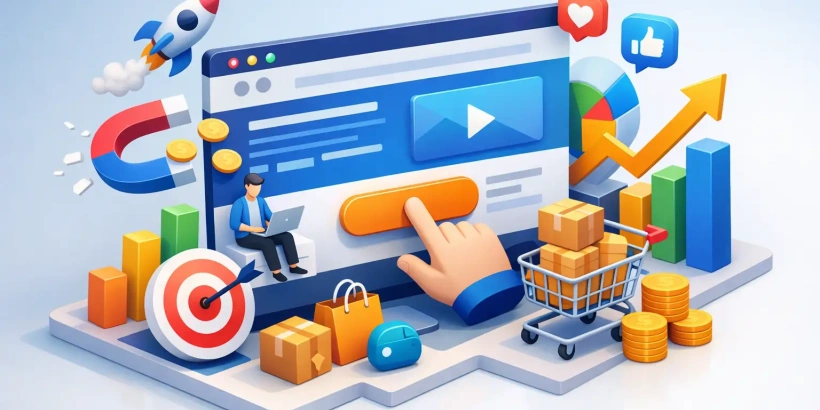 Landing page conversão: o que faz vender