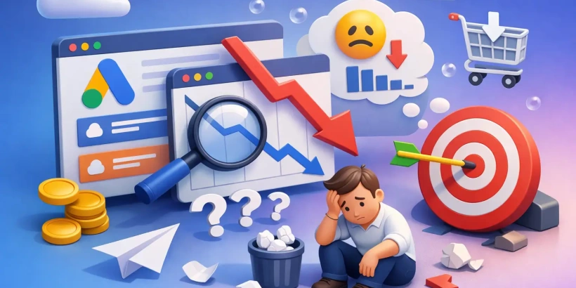 Por que meu Google Ads não converte?
