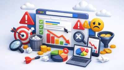 11 principais erros em Google Ads