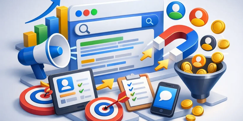 Campanha de Pesquisa Google que Gera Leads