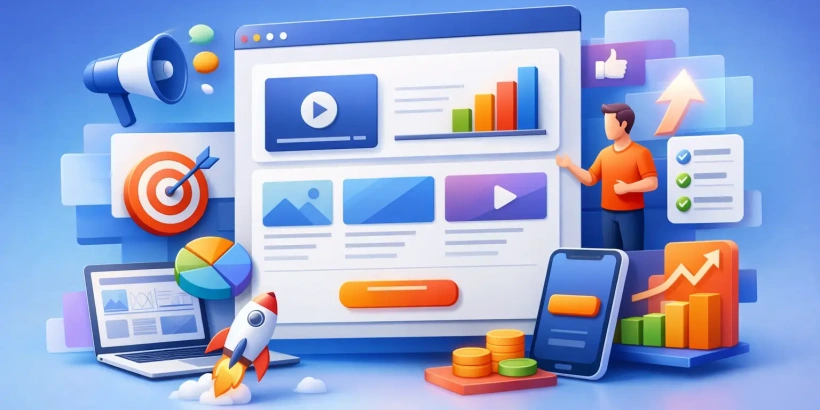 Guia de estrutura para landing pages que convertem