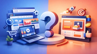 Site profissional ou landing page: qual vende?